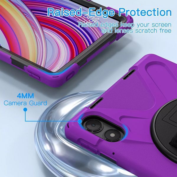Чохол Carbon Armor Cross Tablet на планшет Poco Pad (12.1")/фіолетовий 098536 фото
