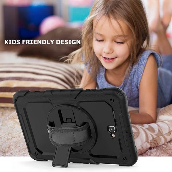 PC + TPU чохол Armor Cover Tablet на планшет Samsung Galaxy Tab A 10.1 (T580/585) / чорний 100062 фото