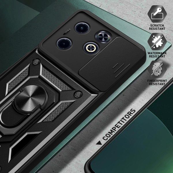 PC + TPU чохол Camshield armor для Infinix Smart 8 / синій 094584 фото