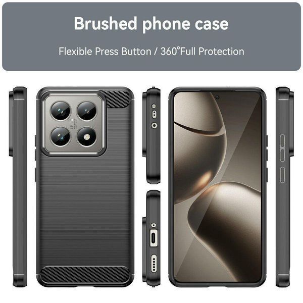 TPU чехол накладка Urban для Xiaomi 14T / черный 098245 фото