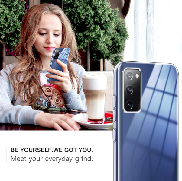 Ультратонкий чохол для Samsung Galaxy A54 5G (на самсунг а54) прозорий 087953 фото