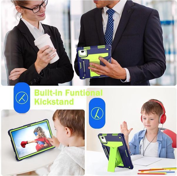 Чехол Space case на планшет Lenovo Xiaoxin Pad 2024 (11") / синий+зеленый 097814 фото