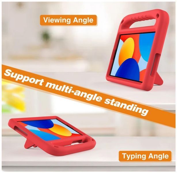 Чехол Kids Case на Xiaomi Redmi Pad SE (8.7") 2024 / красный 201386 фото