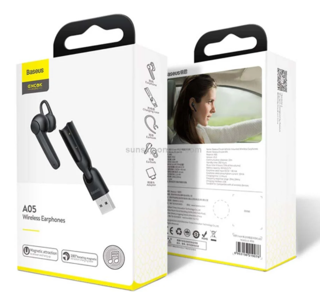 Bluetooth-гарнітура Baseus Encok A05 Wireless Earphone 84160 фото