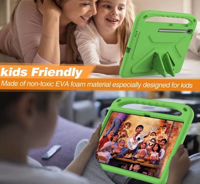 Чохол Kids Case Tablet на Samsung Galaxy Tab S10 FE Plus (13.1") / зелений 099581 фото