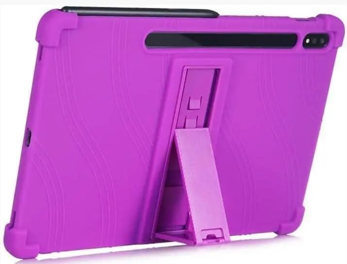 Чехол противоударный Friendly на Samsung Tab S7 \ Tab S8 фиолетовый 095083 фото