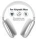 Силиконовые защитные накладки на наушники AirPods Max матово-прозрачные 089659 фото 1