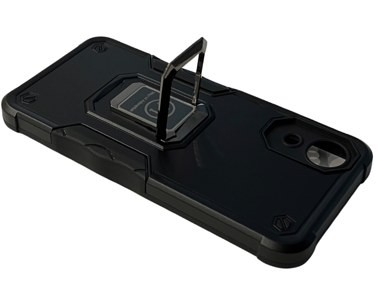 PC + TPU чохол Armor Magnet Ring для Samsung Galaxy A03 Core (на самсунг а03 кор) 086348 фото