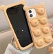 Чохол гумовий Cute Soft Bear на iPhone 11 / світло-коричневий 098159 фото 2