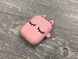Силіконовий чохол для AirPods з карабіном (2 кольори) 017313 фото 3