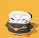 Силіконовий чохол із карабіном для AirPods 4/Hip-hop duck 098524 фото 2