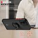 TPU чохол накладка Matte Ring Magnit для Motorola Edge 30 Neo чорний 093348 фото 4