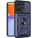 PC + TPU чехол Camshield Armor для Infinix Note 30 / синий 092032 фото 3