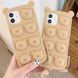 Чохол гумовий Cute Soft Bear на iPhone 11 / світло-коричневий 098159 фото 3