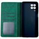 Шкіряний чохол-книжка Amsterdam на Samsung Galaxy M33 зелений 088054 фото 3