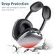 Силиконовые защитные накладки на наушники AirPods Max матово-прозрачные 089659 фото 3