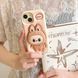 Гумовий 3D чохол Labubu для iPhone 12 Pro / рожевий 202640 фото 4