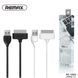 USB-кабель Remax Lesu для iPhone 4/4S (2 кольори в наявності) (RC-050i) 12163 фото 1