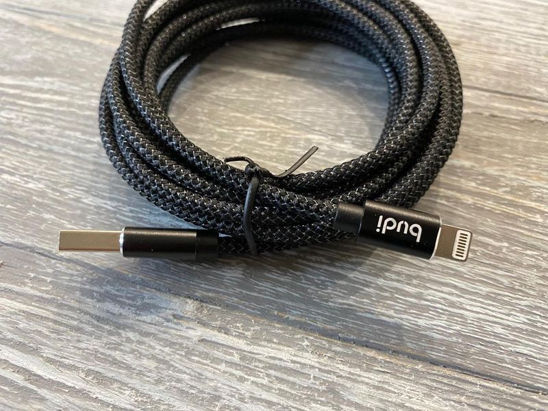 USB-кабель Budi на Type-C (2.4 А) 3m 81846 фото