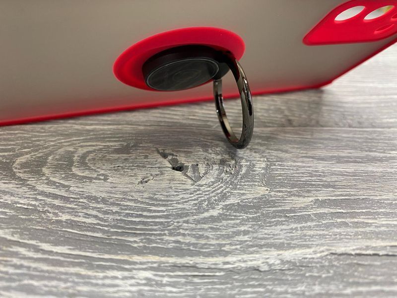 TPU чохол накладка Matte Ring Magnit для Samsung Galaxy A03s (самсунг а03с) (3 види) 084270 фото