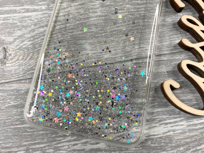 TPU чохол Star Glitter для Samsung Galaxy S20 прозорий 083145 фото