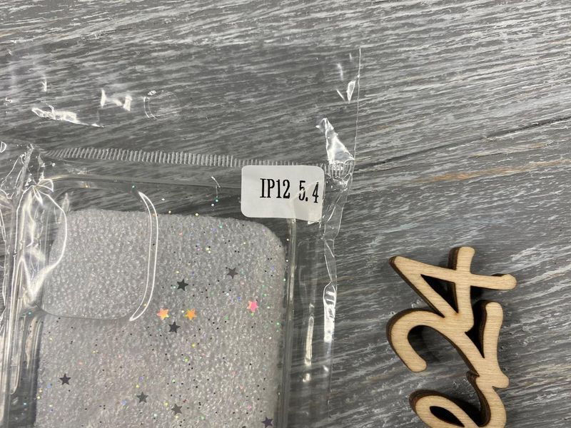 TPU чехол Star Glitter для Apple iPhone 12 Mini прозрачный 084531 фото