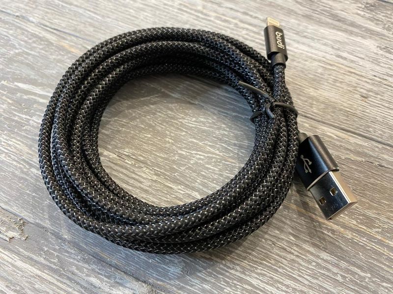 USB-кабель Budi на Type-C (2.4 А) 3m 81846 фото