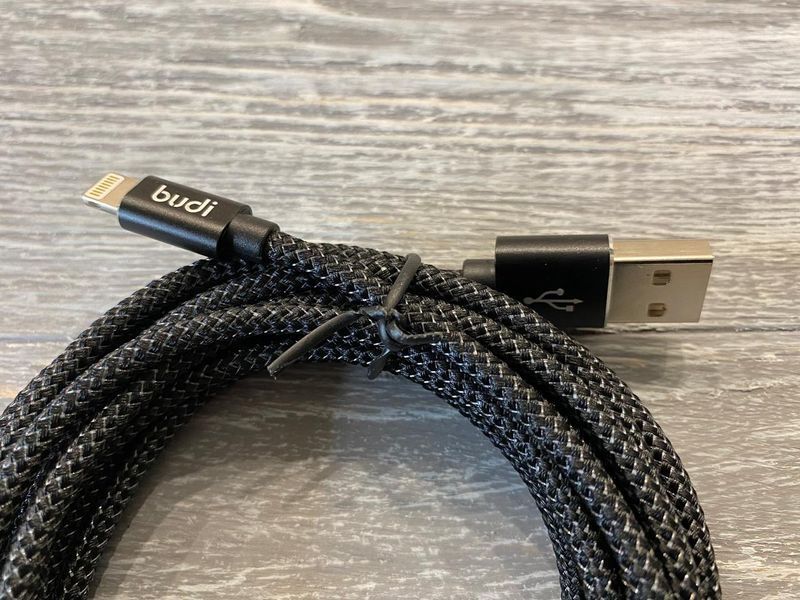 USB-кабель Budi на Type-C (2.4 А) 3m 81846 фото