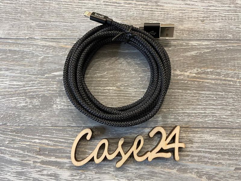 USB-кабель Budi на Type-C (2.4 А) 3m 81846 фото