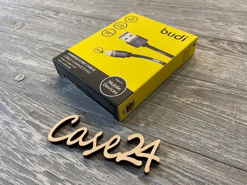 USB-кабель Budi на Type-C (2.4 А) 3m 81846 фото