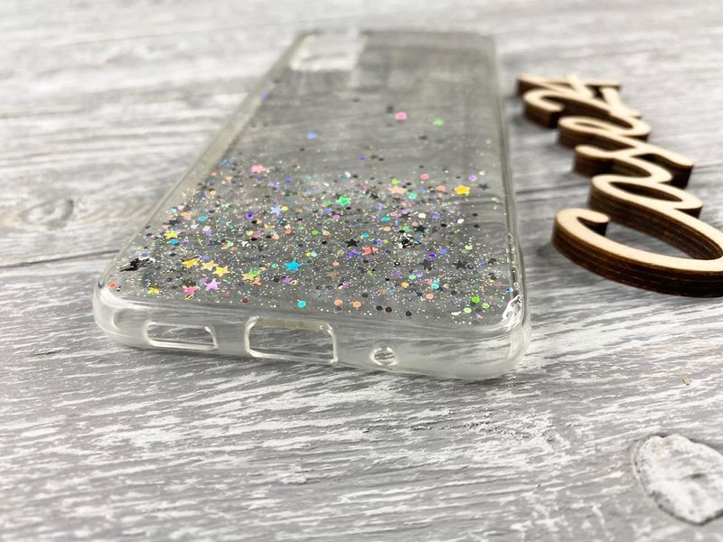 TPU чохол Star Glitter для Samsung Galaxy S20 прозорий 083145 фото