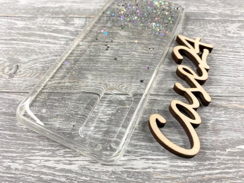 TPU чохол Star Glitter для Samsung Galaxy S20 прозорий 083145 фото