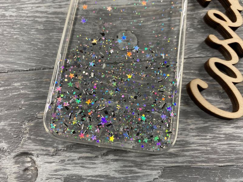 TPU чехол Star Glitter для Apple iPhone 12 Mini прозрачный 084531 фото
