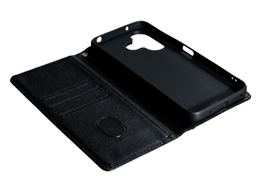 Чехол книжка Delux Book для Poco M6 (4G) / черный 200853 фото