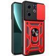 PC + TPU чохол Camshield armor для Infinix Smart 8 / червоний