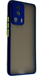 TPU чохол накладка Matte Color Case для Xiaomi 13 Lite синій 092083 фото