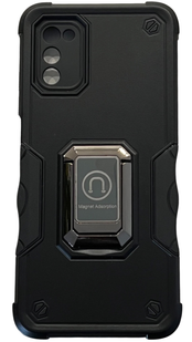 PC + TPU чохол Armor Magnet Ring для Samsung Galaxy A03S (на самсунг а03c) 086349 фото