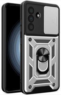 PC + TPU чохол Camshield Armor для Samsung Galaxy A26 / сріблястий 202393 фото