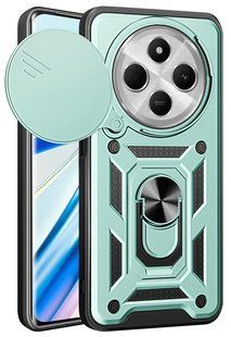 PC + TPU чехол Camshield Armor для Xiaomi Redmi A4 (5G) / зеленый 202381 фото