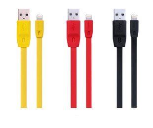 USB кабель Remax с Lighting (5 цветов) (RC-001i) 11345 фото