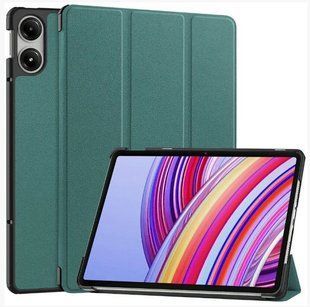 Чохол книжка Crazy Horse на Xiaomi Redmi Pad 2 Pro (12.1") / зелений 203997 фото