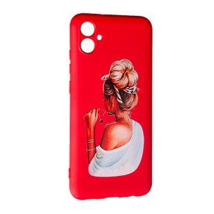 TPU чехол Art для Samsung Galaxy A04E Girl 088973 фото