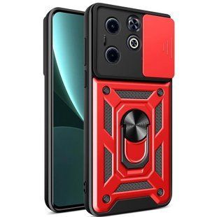 PC + TPU чохол Camshield armor для Infinix Smart 8 / червоний 094585 фото