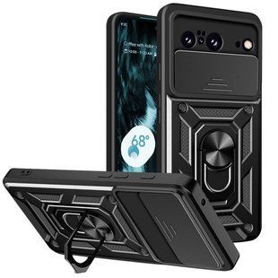PC + TPU чохол Camshield armor для Google Pixel 8A / чорний 097056 фото