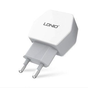 Мережеве ЗУ LDNIO DL-AC61 на 2USB (2.1 A) + micro USB 51169 фото