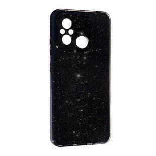 TPU чехол Summer Vibe для Xiaomi Redmi 12C черный 088472 фото