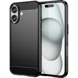 TPU чохол накладка Urban для iPhone 16 / чорний 098270 фото