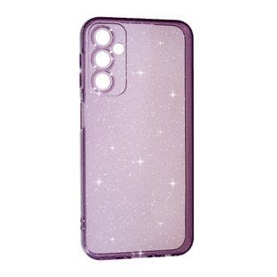 Чохол силіконовий Clear Shine на Samsung Galaxy A14 фіолетовий 095072 фото