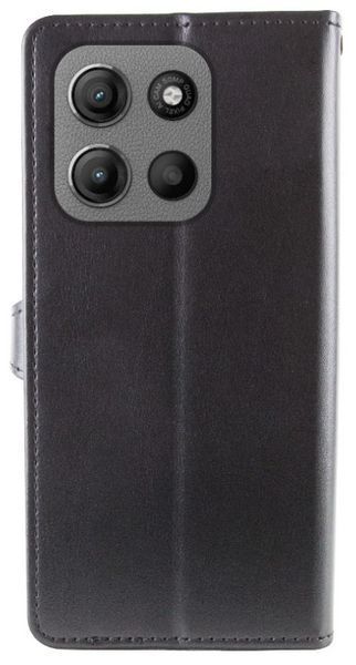 Шкіряний чохол книжка Galant Book для Motorola G15 Power / чорний 204303 фото