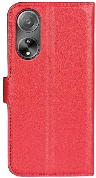 Чохол книжка Lichee для OPPO A38 червоний 093098 фото